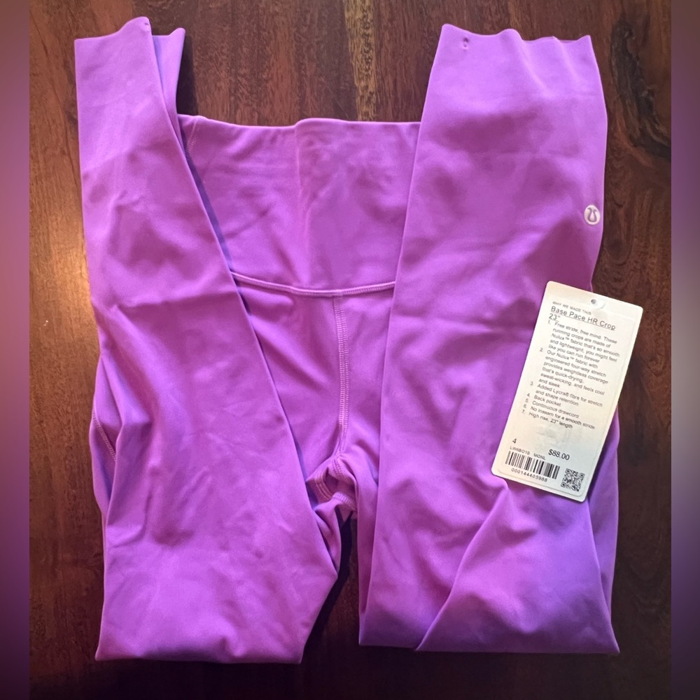 Lululemon purple leggings